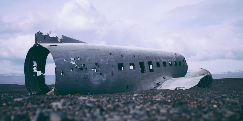 acidente aéreo