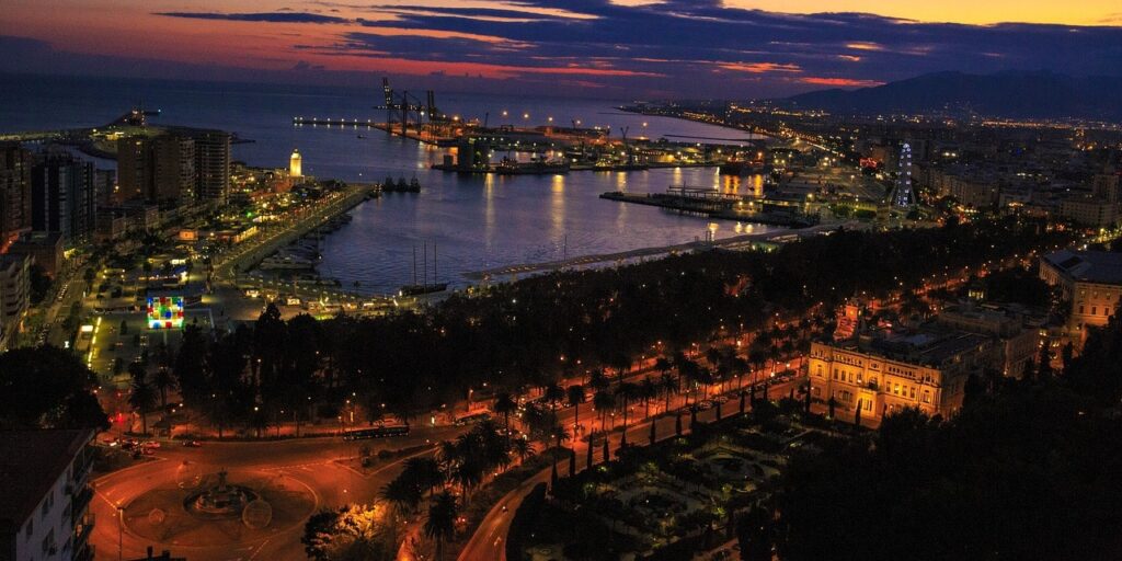 Malaga, spain, costa de la luz