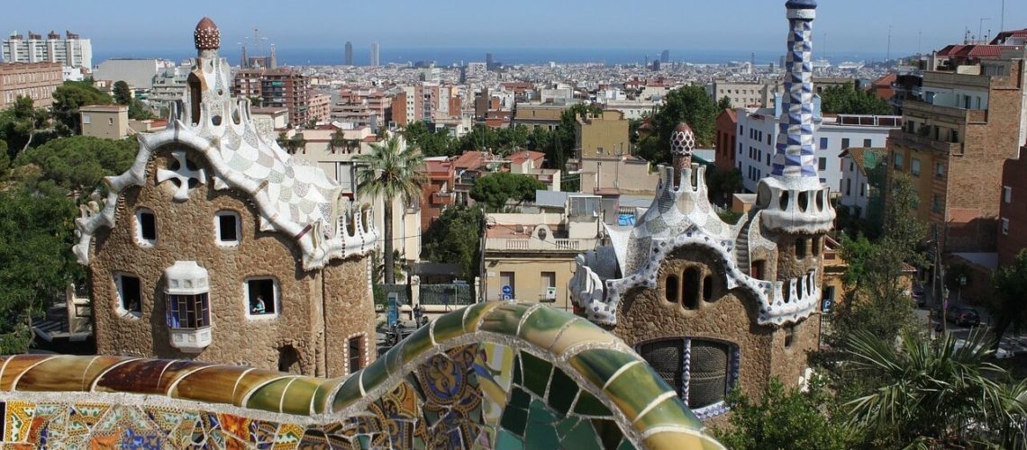 Barcelona, parc guell, gaudí, barcelona
